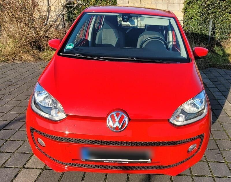 Rot Gebraucht 2016 VW up! move up! Kleinwagen | 8.200 € (Guter Preis) - Bild 1/4