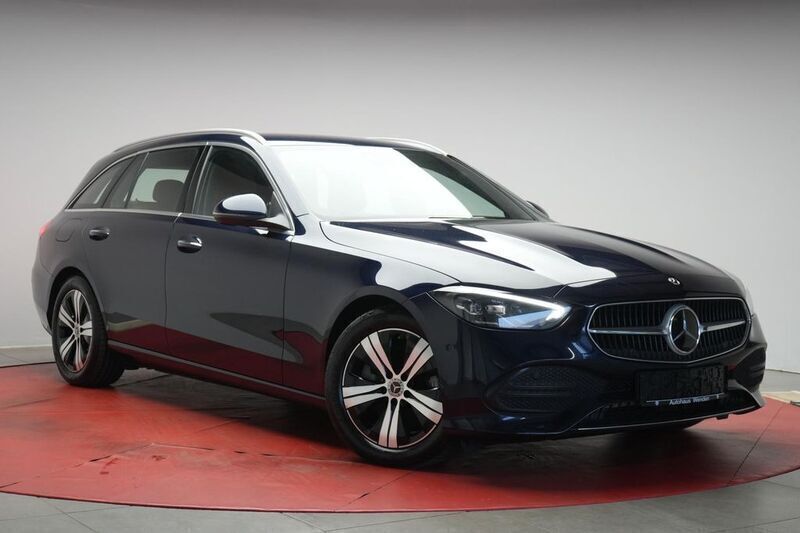 Blau Gebraucht 2022 Mercedes C300 Avantgarde Limousine | 29.490 € (Superpreis) - Bild 1/4