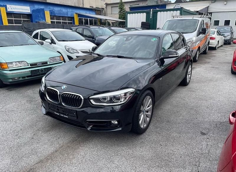 Schwarz Gebraucht 2016 BMW 120 Sport Line Kleinwagen | 13.899 € (Guter Preis) - Bild 1/4