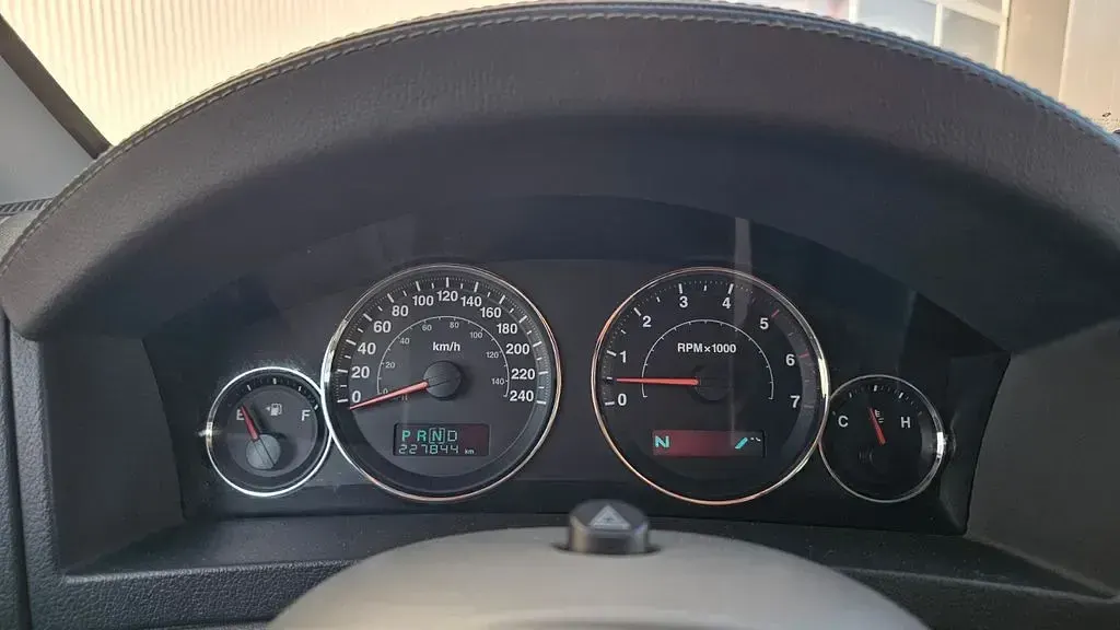 Gebraucht Jeep Grand Cherokee Limited 218 PS (160 kW) 2008 Schwarz SUV