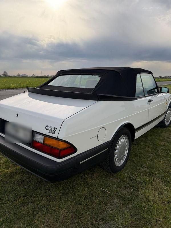 Gebraucht Saab 900 Cabriolet 126 PS (92 kW) 1989 Weiß Cabrio