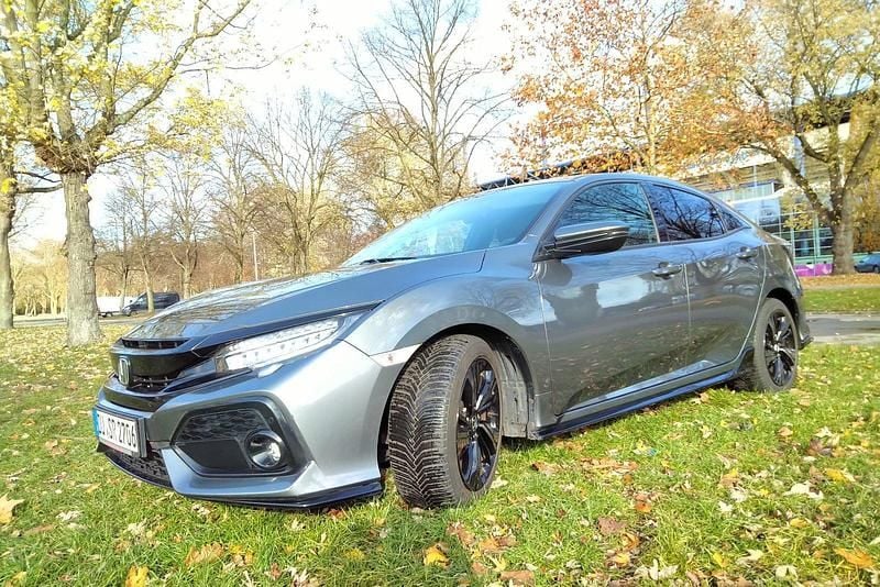Grau Gebraucht 2019 Honda Civic Sport Limousine | 19.600 € (Guter Preis) - Bild 1/4