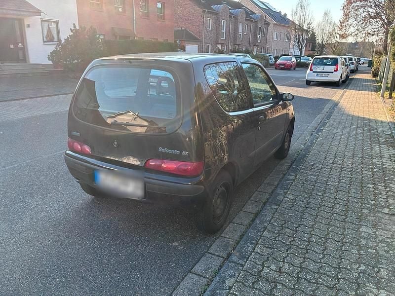 Gebraucht Fiat Seicento 55 PS (40 kW) 2002 Schwarz Kleinwagen