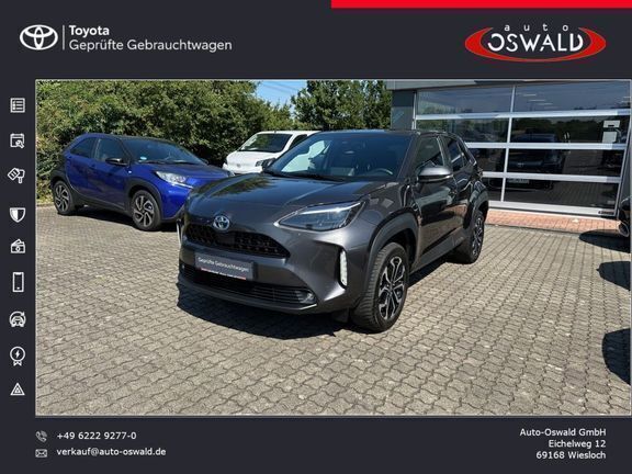 Marlingrau metallic Gebraucht 2023 Toyota Yaris Hybrid Connect Style | 25.750 € (Etwas zu teuer) - Bild 1/4