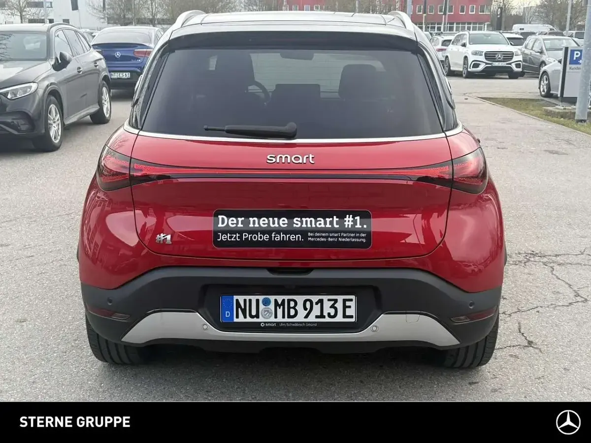 Brugt Smart #1 Edition #1 200 kW (272 HK) 2023 Rød SUV