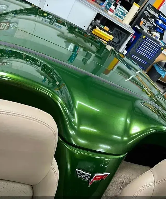 Gebraucht Corvette C6 404 PS (297 kW) 2007 Grün Cabrio