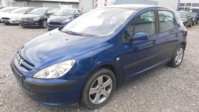 Blau Gebraucht 2004 Peugeot 307 Tendance Limousine | 1.500 € (Guter Preis) - Bild 1/4