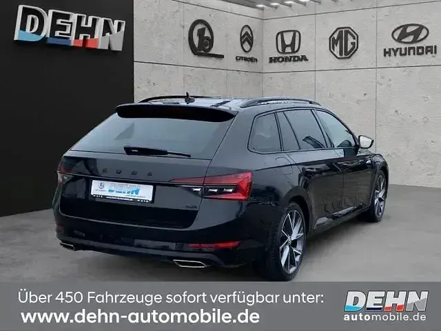 Gebraucht Skoda Superb SportLine 280 PS (205 kW) 2022 Schwarzmagic perleffekt (metallic) Kombi