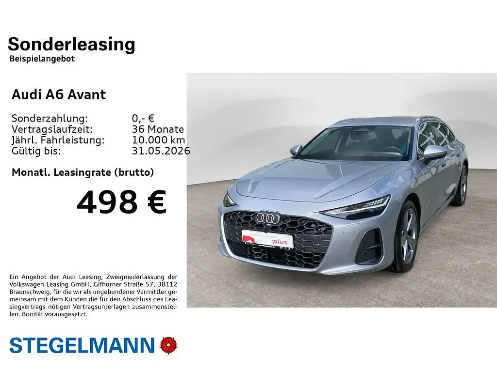 Gebraucht Audi A6 Design 204 PS (150 kW) 2025 Silber Kombi