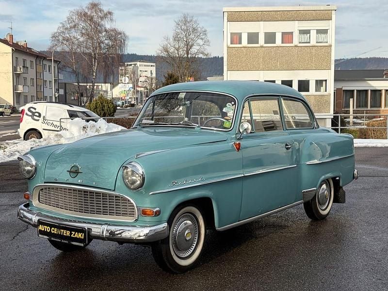 Blau Gebraucht 1956 Opel Rekord Limousine | 5.950 € - Bild 1/4