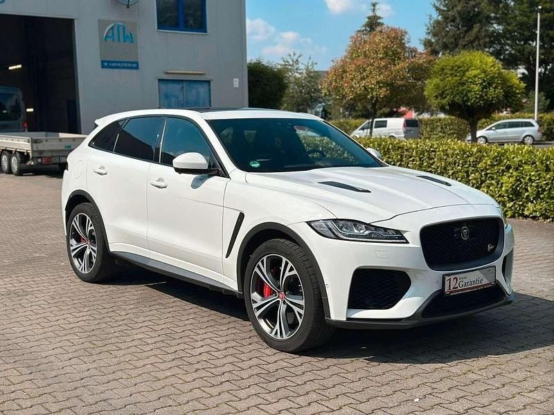 Fuji white Gebraucht 2020 Jaguar F-Pace SVR SUV | 53.990 € (Fairer Preis) - Bild 1/2