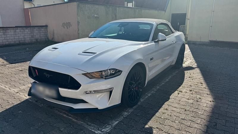 Weiß Gebraucht 2019 Ford Mustang Cabrio | 36.800 € (Superpreis) - Bild 1/4