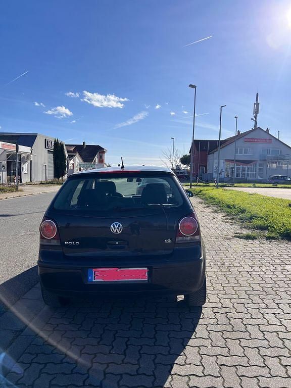 Gebraucht VW Polo Trendline 64 PS (47 kW) 2007 Schwarz Kleinwagen
