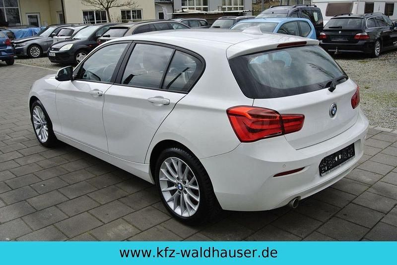 Gebraucht BMW 116 Advantage 116 PS (85 kW) 2017 Weiß Kleinwagen