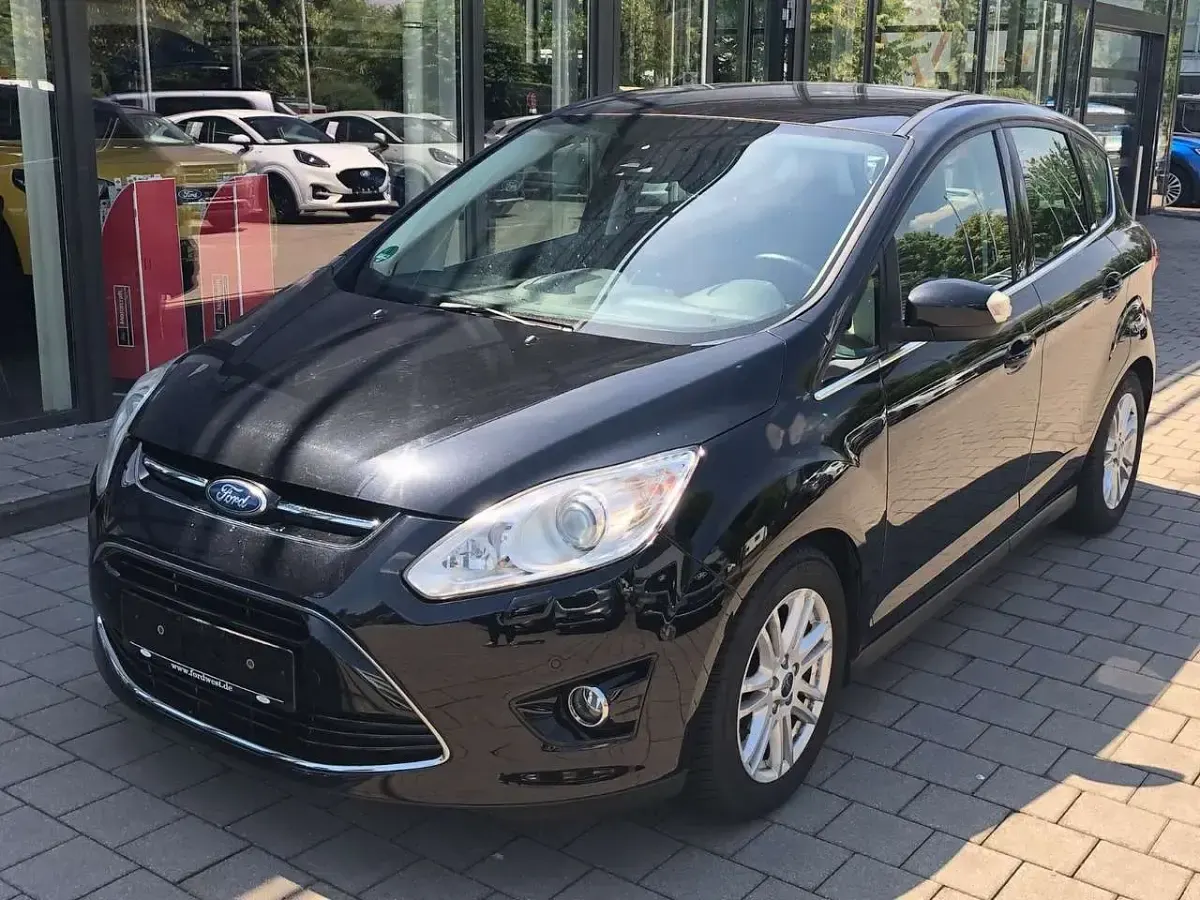 Gebraucht Ford C-MAX Titanium 116 PS (85 kW) 2015 Schwarz Van / Kleinbus