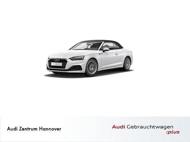 T9 ibisweiß Gebraucht 2022 Audi A5 Cabriolet Sport Cabrio | 32.990 € (Superpreis) - Bild 1/4