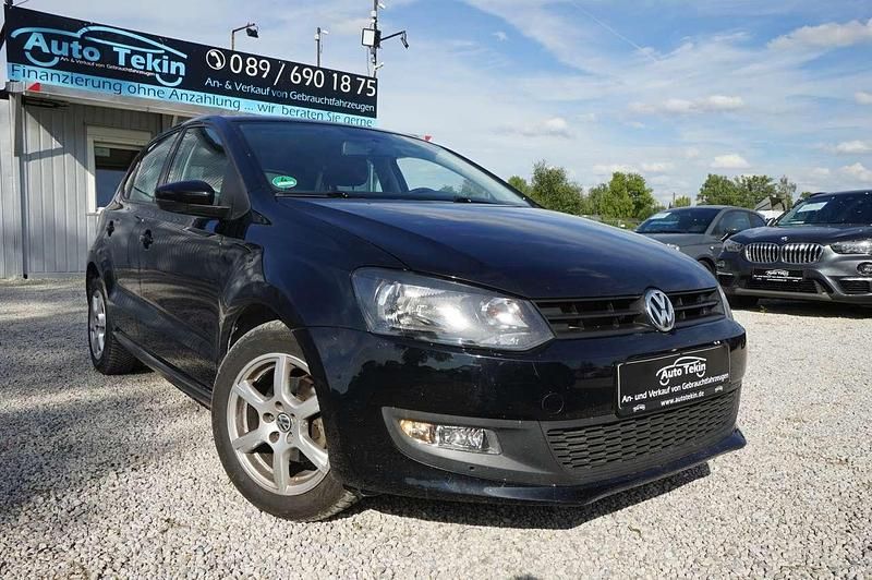 Schwarz Gebraucht 2013 VW Polo Match Kleinwagen | 8.790 € (Fairer Preis) - Bild 1/3