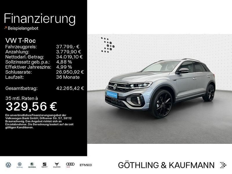 Silber Neu 2025 VW T-Roc R-line SUV | 37.799 € (Superpreis) - Bild 1/4