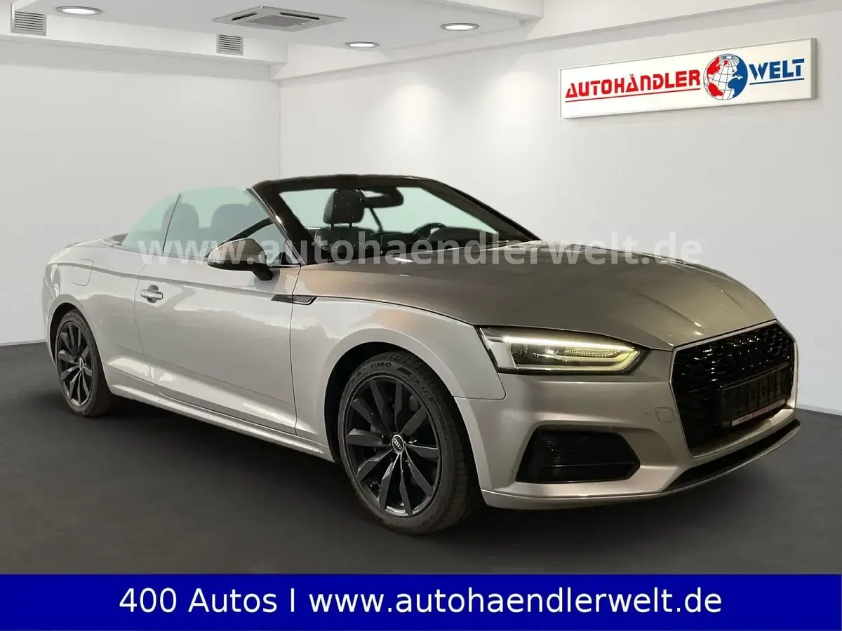 Gebraucht Audi A5 Cabriolet Comfort 252 PS (185 kW) 2018 Silber Cabrio