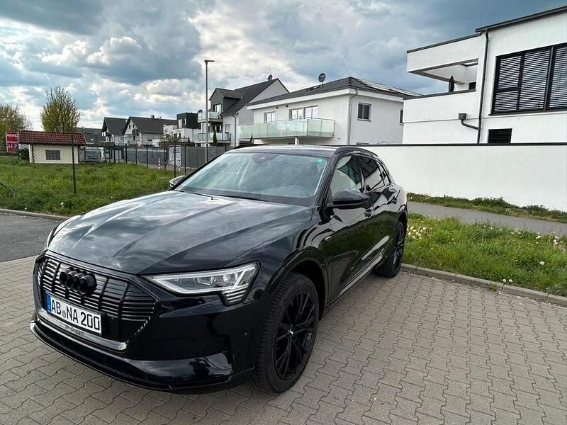 Usata Audi e-tron Advanced 300 kW (408 CV) 2020 Nero SUV