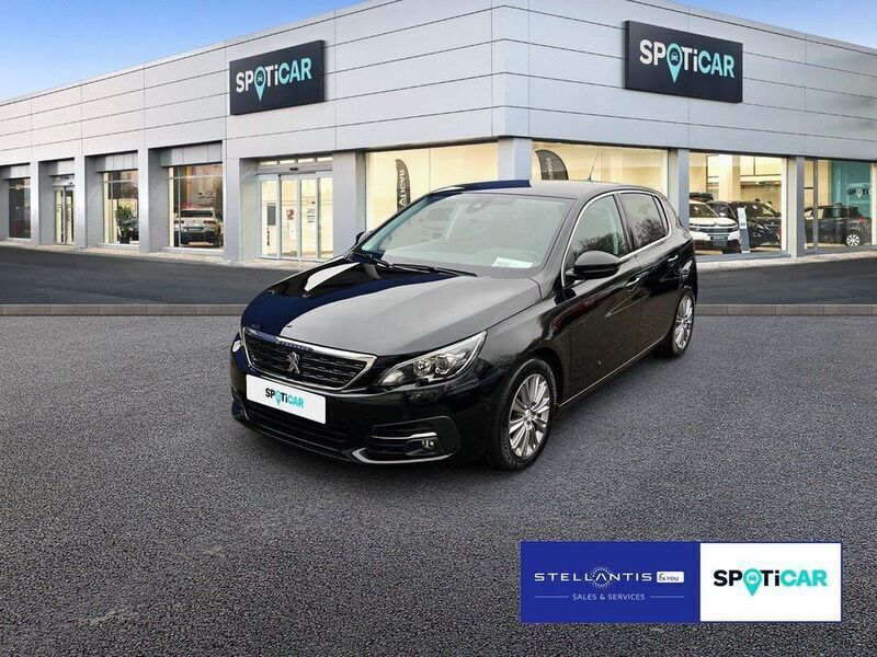 Schwarz Gebraucht 2021 Peugeot 308 Allure Limousine | 15.885 € (Etwas zu teuer) - Bild 1/4