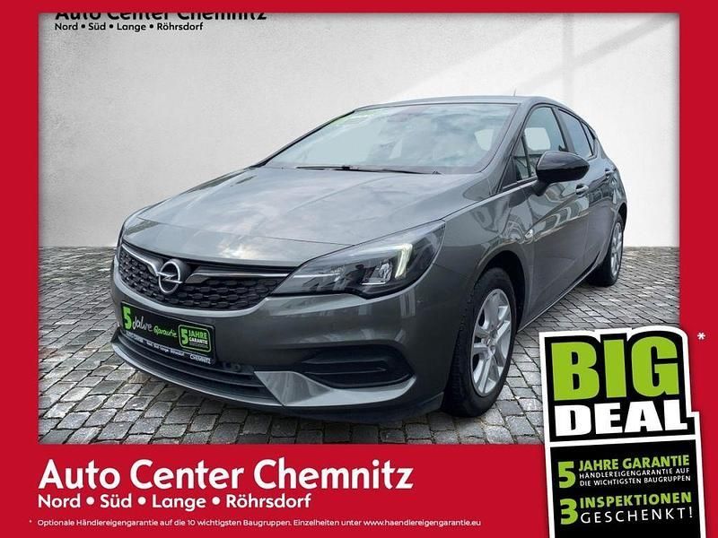 Grau Gebraucht 2021 Opel Astra Edition Limousine | 15.247 € (Fairer Preis) - Bild 1/4