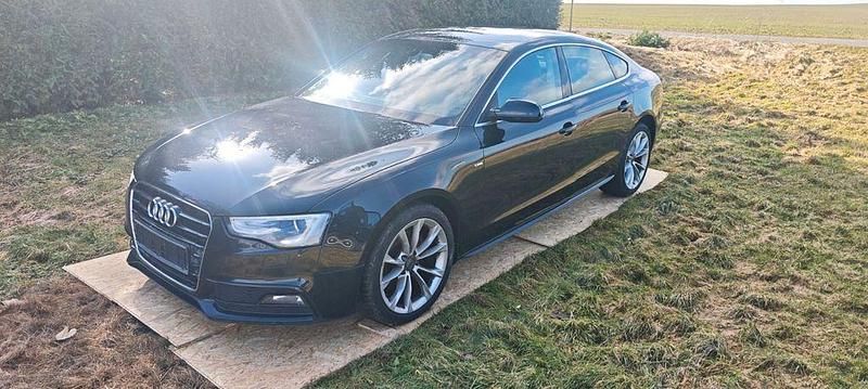 Gebraucht Audi A5 Sportback S-Line 143 PS (105 kW) 2012 Schwarz Kleinwagen