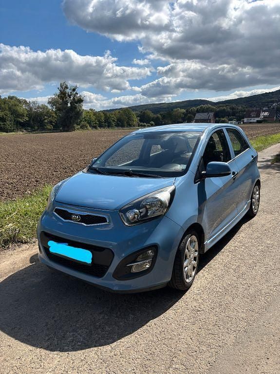 Blau Gebraucht 2013 Kia Picanto Kleinwagen | 4.200 € (Teuer) - Bild 1/4