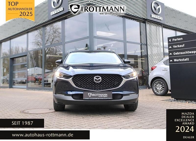 Blau Neu 2025 Mazda CX-30 Homura-Line SUV | 29.470 € - Bild 1/4