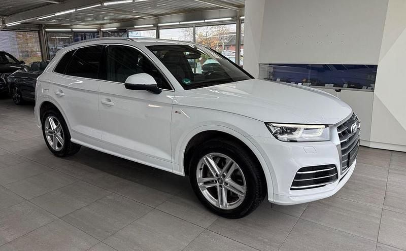 Ibisweiss Gebraucht 2018 Audi Q5 S-Line SUV | 25.990 € (Guter Preis) - Bild 1/4