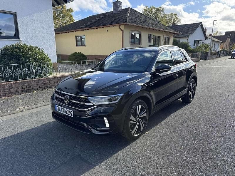 Schwarz Gebraucht 2022 VW T-Roc R-line SUV | 28.500 € (Fairer Preis) - Bild 1/4