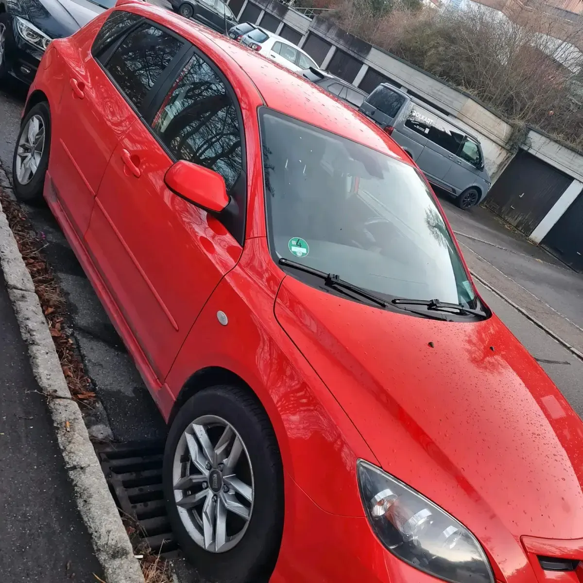 Gebraucht Mazda 3 143 PS (105 kW) 2007 Rot Limousine