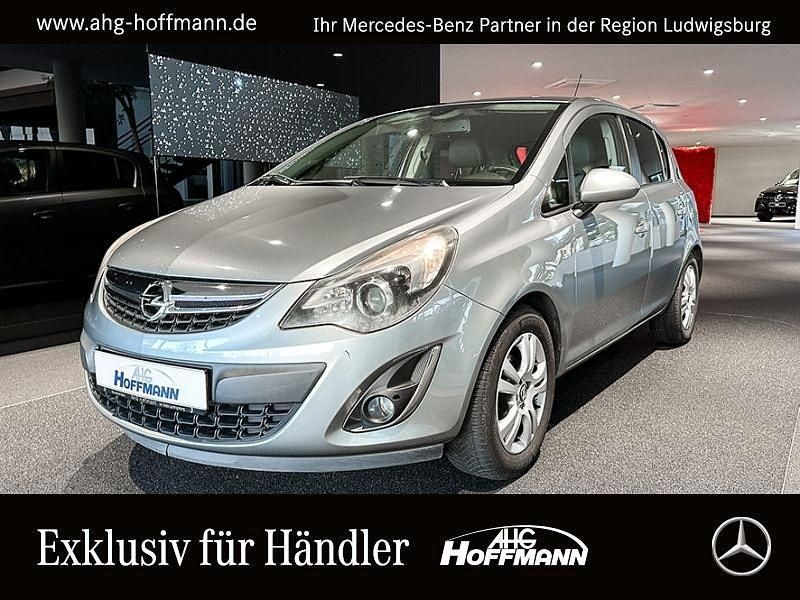 Grau Gebraucht 2012 Opel Corsa Limousine | 950 € (Superpreis) - Bild 1/4