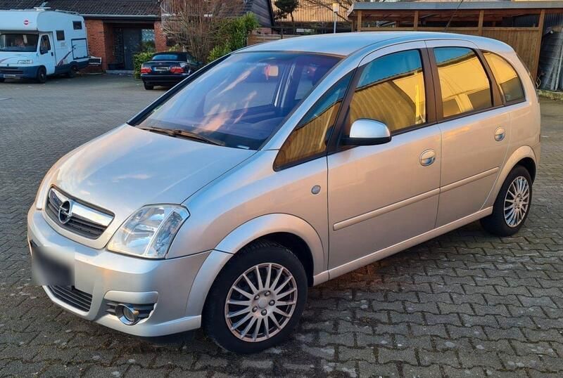 Silber Gebraucht 2006 Opel Meriva Cosmo Van / Kleinbus | 2.600 € (Fairer Preis) - Bild 1/4