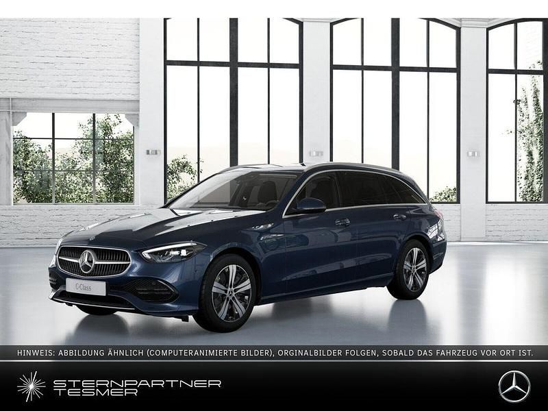 Blau Gebraucht 2023 Mercedes C220 Avantgarde Limousine | 29.880 € (Superpreis) - Bild 1/4