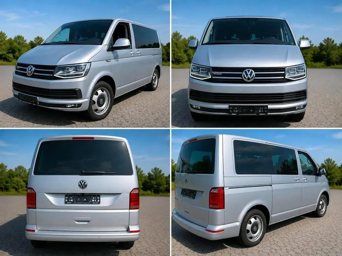 Gebraucht VW Multivan Highline 200 PS (147 kW) 2019 Silber Van / Kleinbus