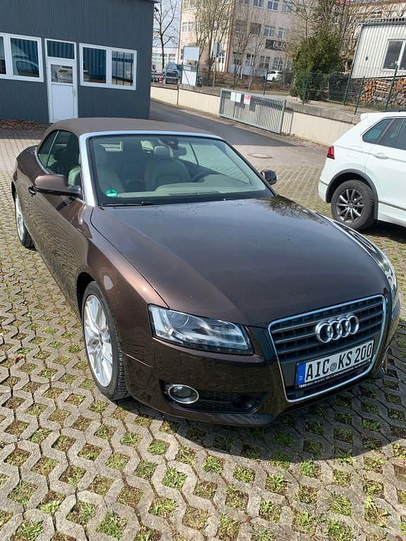 Gebraucht Audi A5 Cabriolet 211 PS (155 kW) 2009 Braun Cabrio