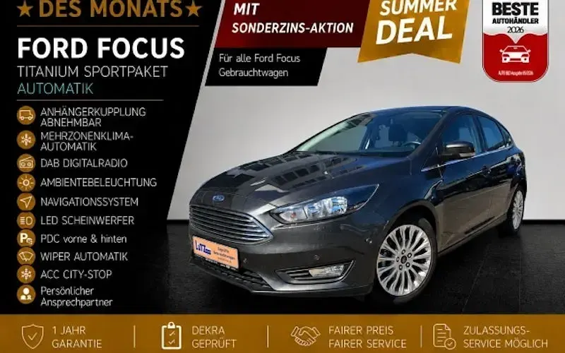 Gebraucht Ford Focus Titanium 125 PS (91 kW) 2018 Limousine