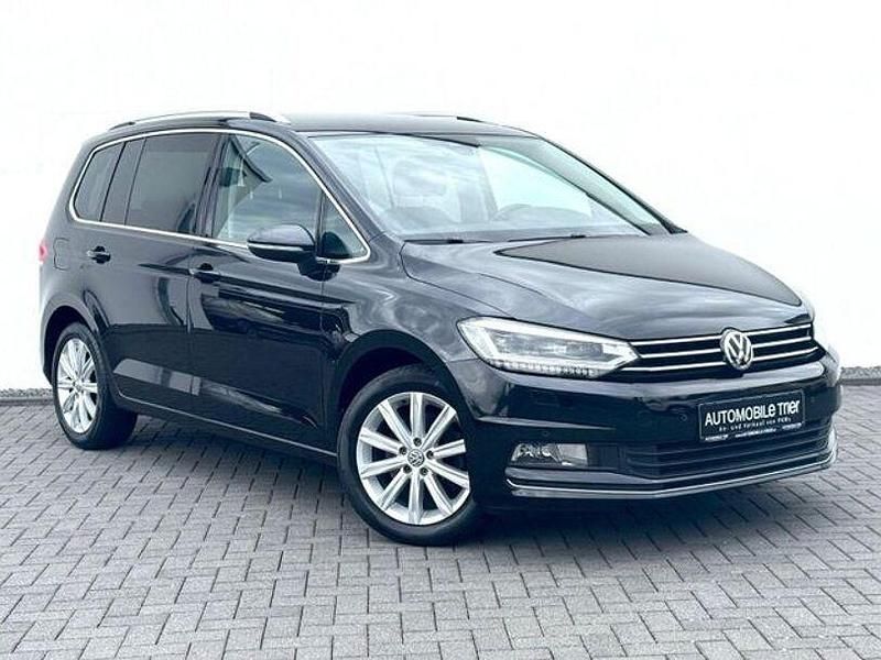 Gebraucht VW Touran Highline 150 PS (110 kW) 2016 Schwarz Van / Kleinbus