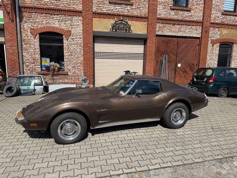 Braun Gebraucht 1976 Chevrolet Corvette Stingray Cabrio | 20.900 € - Bild 1/4
