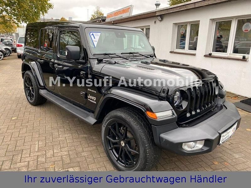Gebraucht Jeep Wrangler Sahara 200 PS (147 kW) 2021 Schwarz SUV