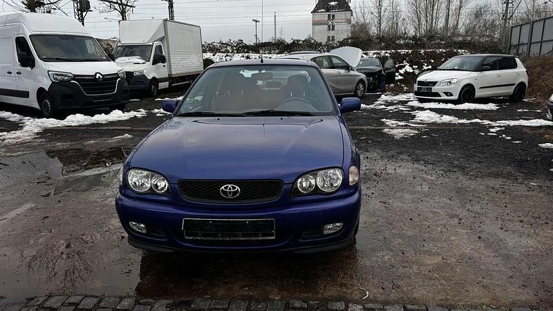 Gebraucht Toyota Corolla 110 PS (80 kW) 2001 Blau Limousine