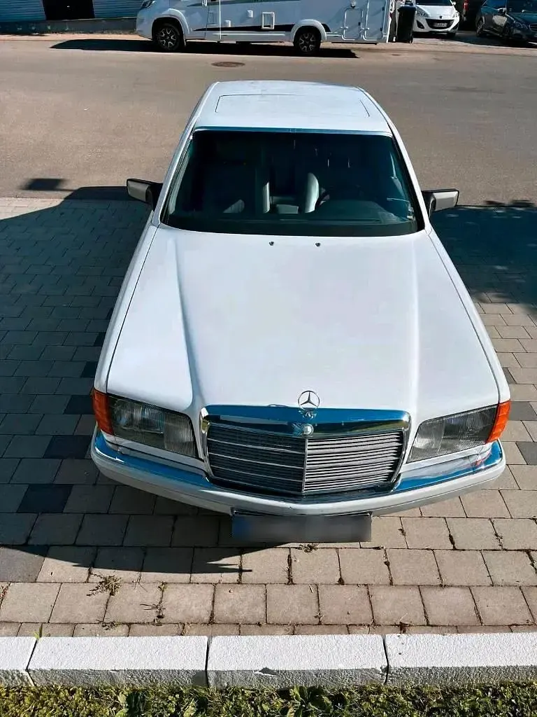 Gebraucht Mercedes 500 252 PS (185 kW) 1990 Weiß Limousine