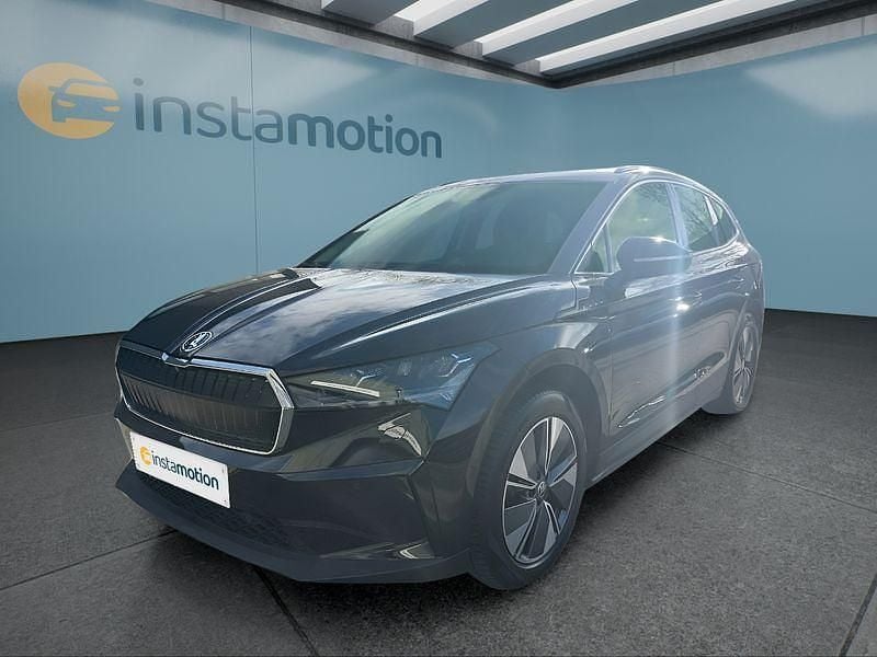 Schwarz Gebraucht 2022 Skoda Enyaq iV SUV | 32.449 € (Fairer Preis) - Bild 1/4