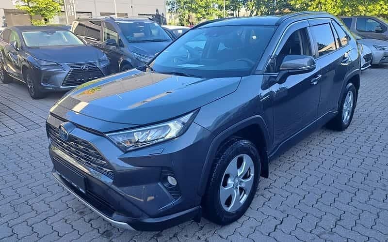 Marlingrau (metallic) Gebraucht 2021 Toyota RAV4 Hybrid Team SUV | 26.990 € (Fairer Preis) - Bild 1/4