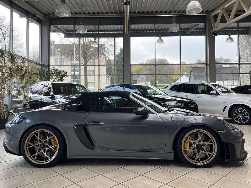 Gebraucht Porsche 718 Spyder Chrono 500 PS (367 kW) 2024 Vanadiumgraumetallic Cabrio