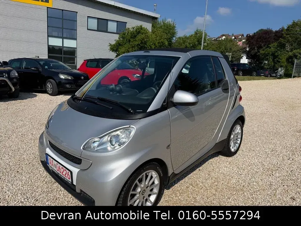 Gebraucht Smart ForTwo Cabrio Basis 71 PS (52 kW) 2008 Silber Cabrio
