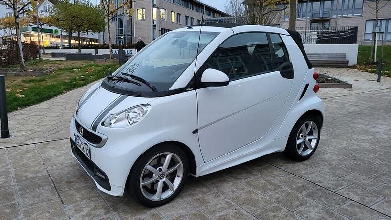 Weiß Gebraucht 2013 Smart ForTwo Cabrio Cabrio | 8.300 € (Fairer Preis) - Bild 1/4