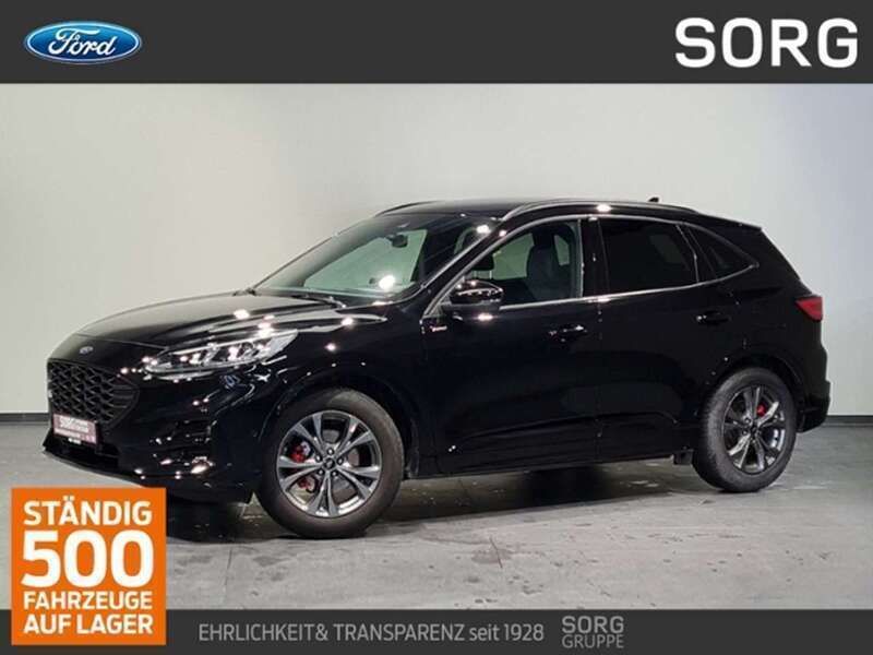 Schwarz, agate black metallic Gebraucht 2024 Ford Kuga ST-Line X SUV | 27.990 € (Fairer Preis) - Bild 1/4