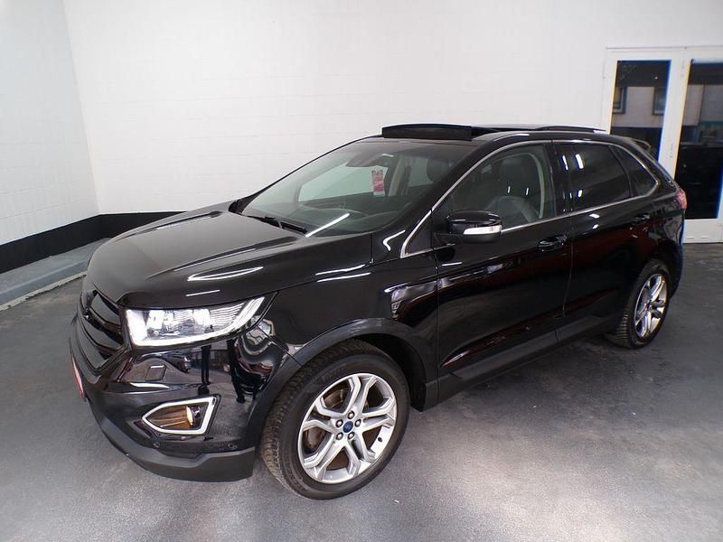 Gebraucht Ford Edge Titanium 211 PS (155 kW) 2017 Schwarz SUV